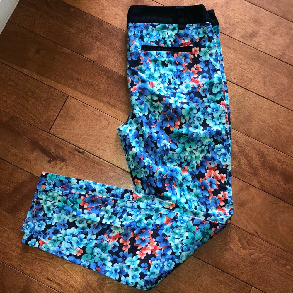 Forever21 floral pants